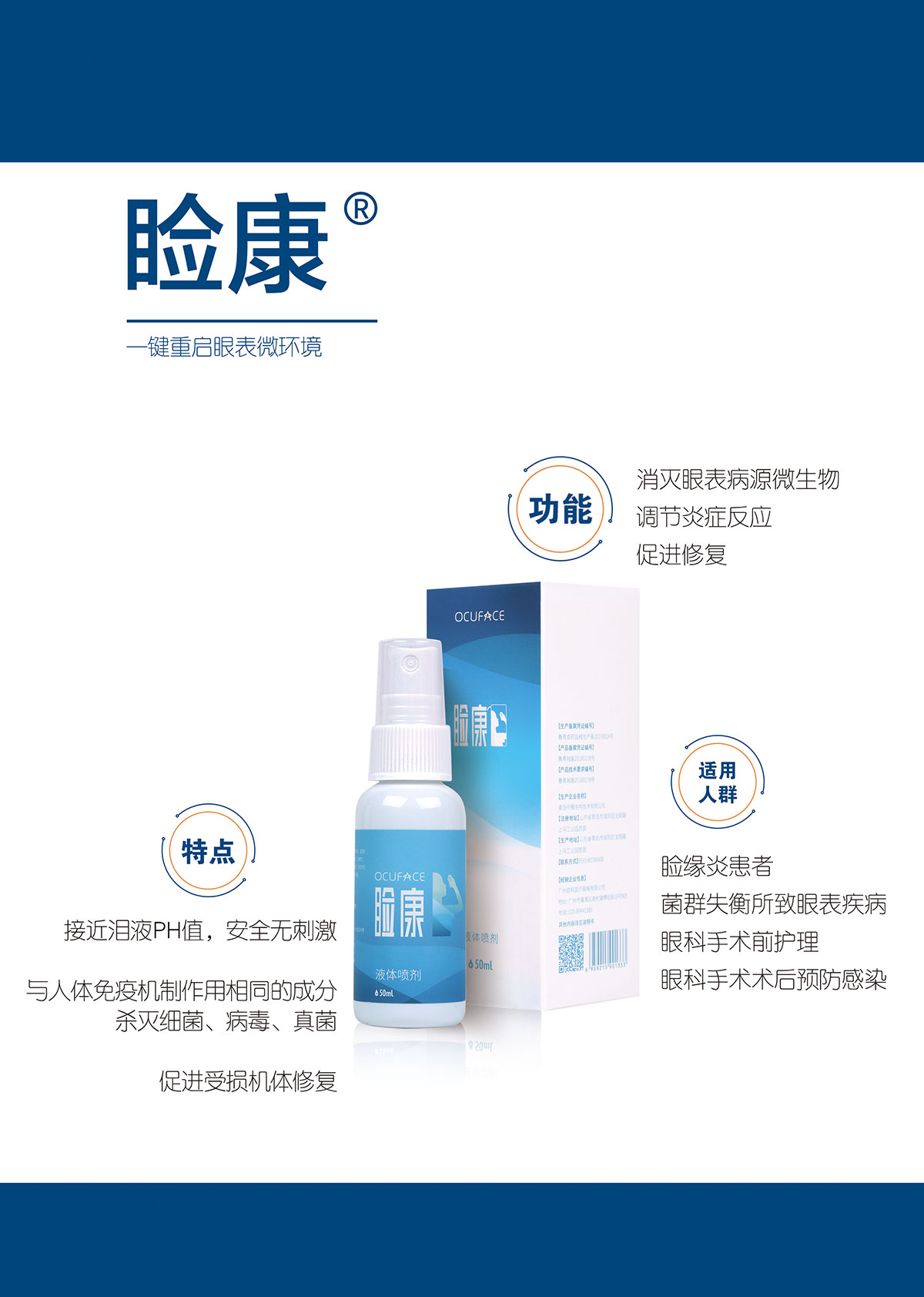 睑康