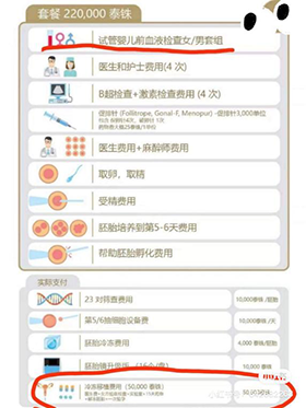 泰国试管婴儿费用全解析 泰国试管婴儿费用全解析