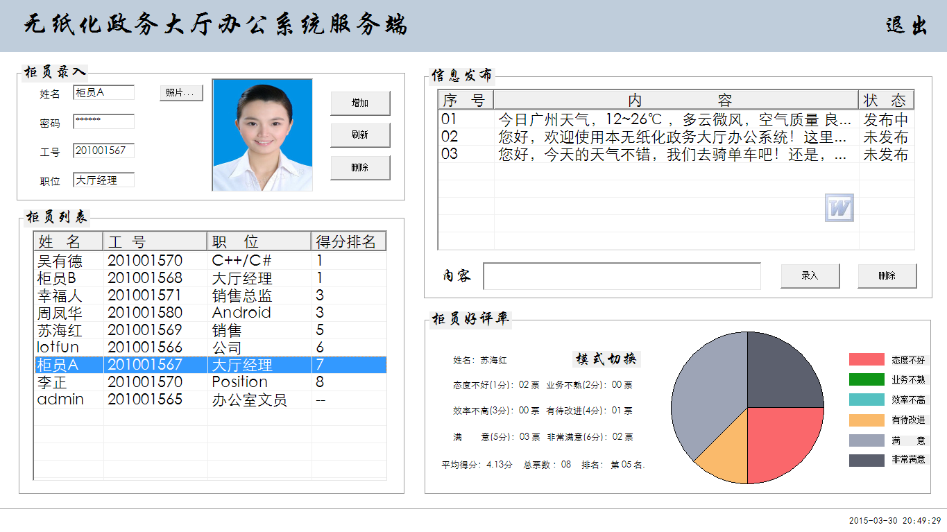 无纸化政务大厅办公系统说明 无纸化政务大厅办公系统说明