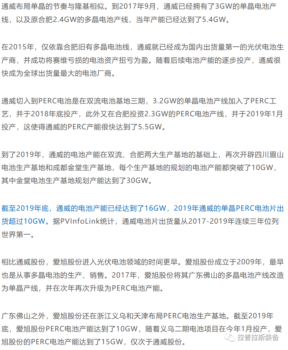 光伏电池变局 
