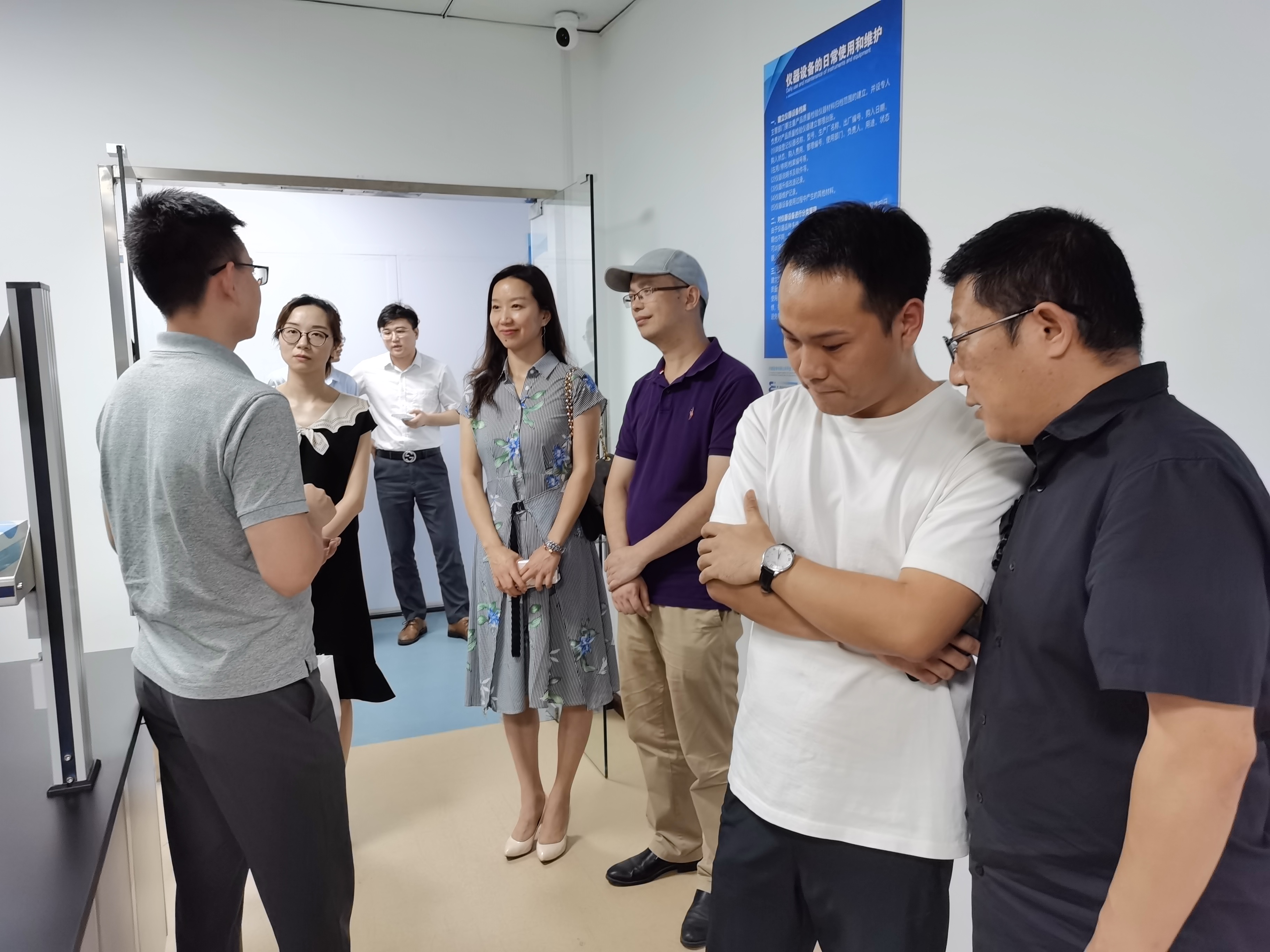 清华大学金融科技研究院院长助理刘健一行调研杭州鹰旸生物医药研发中心 清华大学金融科技研究院院长助理刘健一行调研杭州鹰旸生物医药研发中心