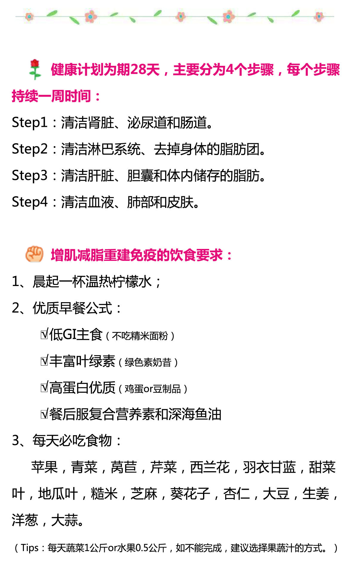 改变生命能量28天 重塑身心减脂净化之旅