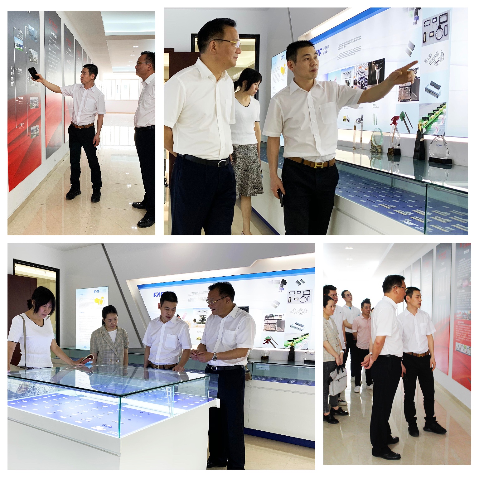 Zhao Minghao led the new generation of entrepreneurs to investigate Jiade electronics