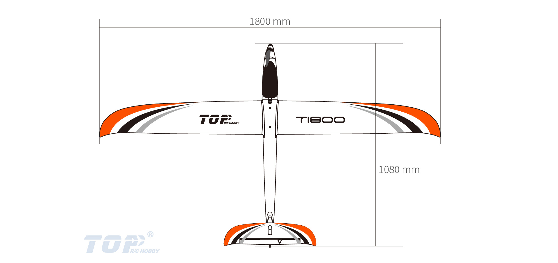 1800MM T1800滑翔机