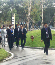 南关区人大主任鲁月及长春市人大代表视察长春国际金融中心项目 南关区人大主任鲁月及长春市人大代表视察长春国际金融中心项目
