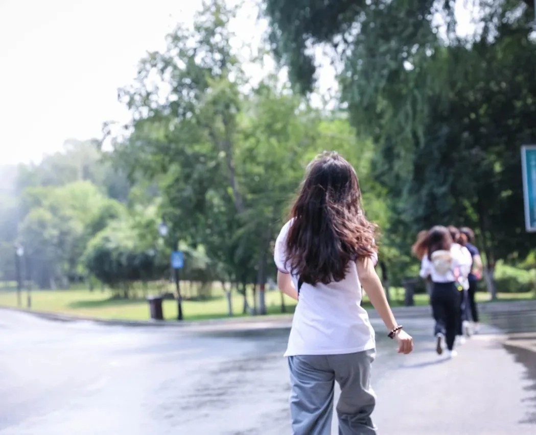 当枫叶小熊遇见定向越野，画面竟如此美丽……