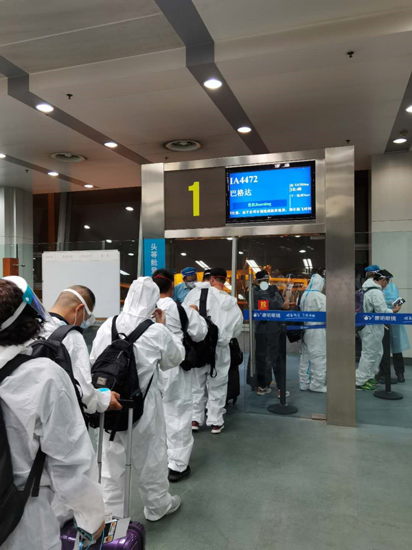苏州中材组织三批269名返岗员工顺利抵达海外项目现场