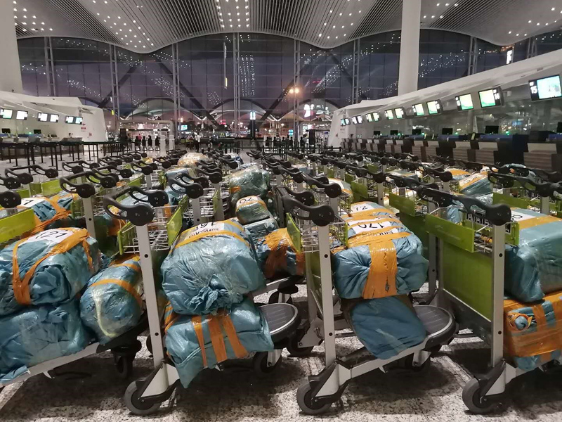 苏州中材组织三批269名返岗员工顺利抵达海外项目现场