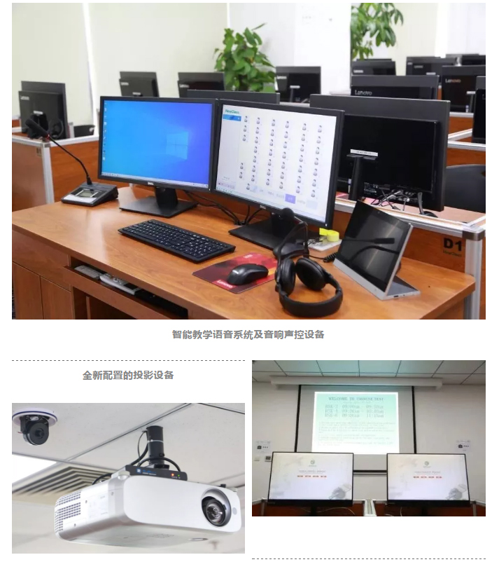 The Newclass Classroom Becomes a New Demonstration Examination Room for Chinese Test (Smart Classroo