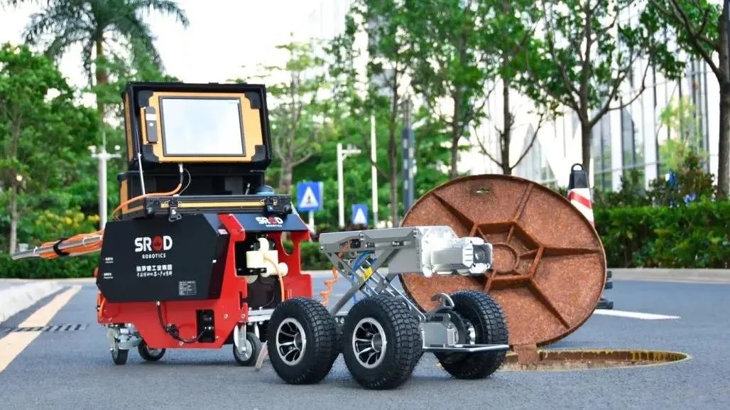 今瑞昌管道疏通设备博览会隆重召开，施罗德S300机器人被选为赛用设备