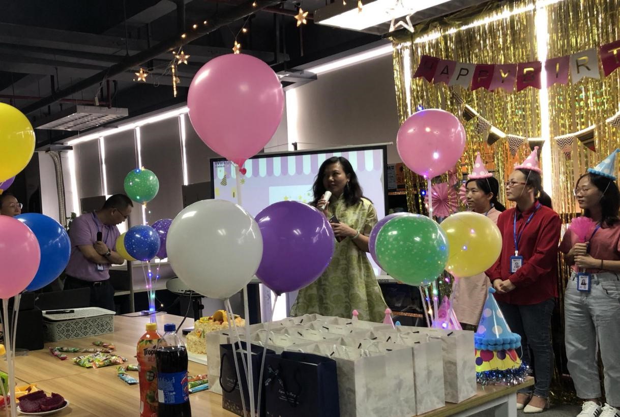 ——记必发888集团第三季度员工生日会 ——记必发888集团第三季度员工生日会