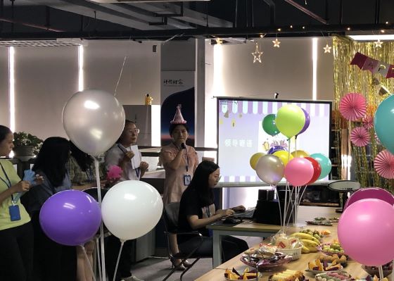 ——记必发888集团第三季度员工生日会 ——记必发888集团第三季度员工生日会