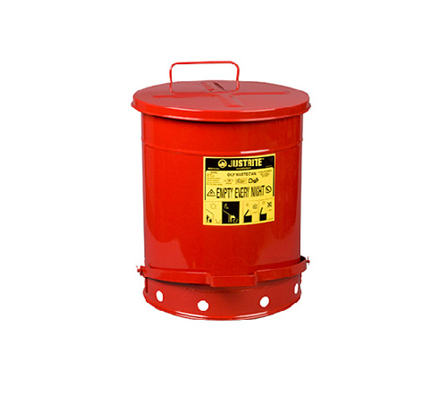Oily waste can 14 gal