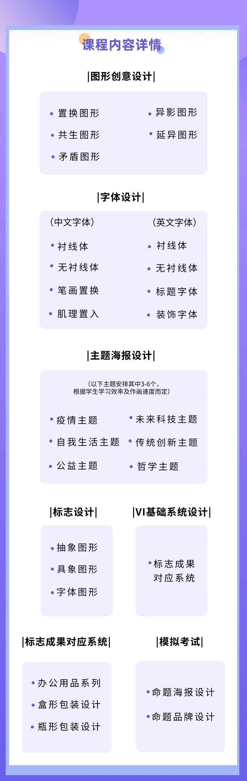 视觉传达设计暑期集训营(包食宿)火热招生中! 视觉传达设计暑期集训营(包食宿)火热招生中!