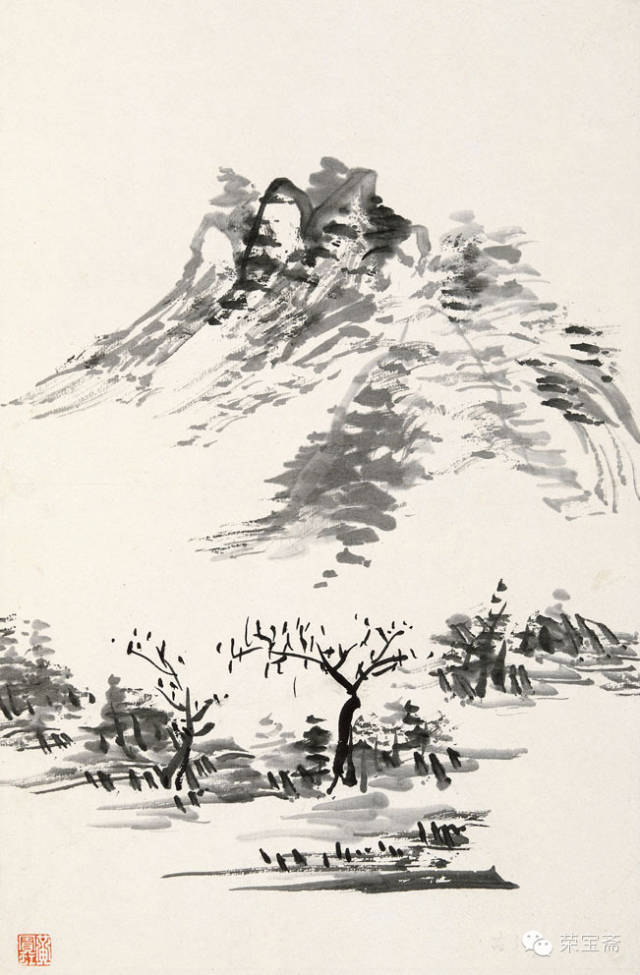 黄宾虹:我用积墨画画意在墨中求层次,有人以为墨黑一团,呜呼! 黄宾虹:我用积墨画画意在墨中求层次,有人以为墨黑一团,呜呼!