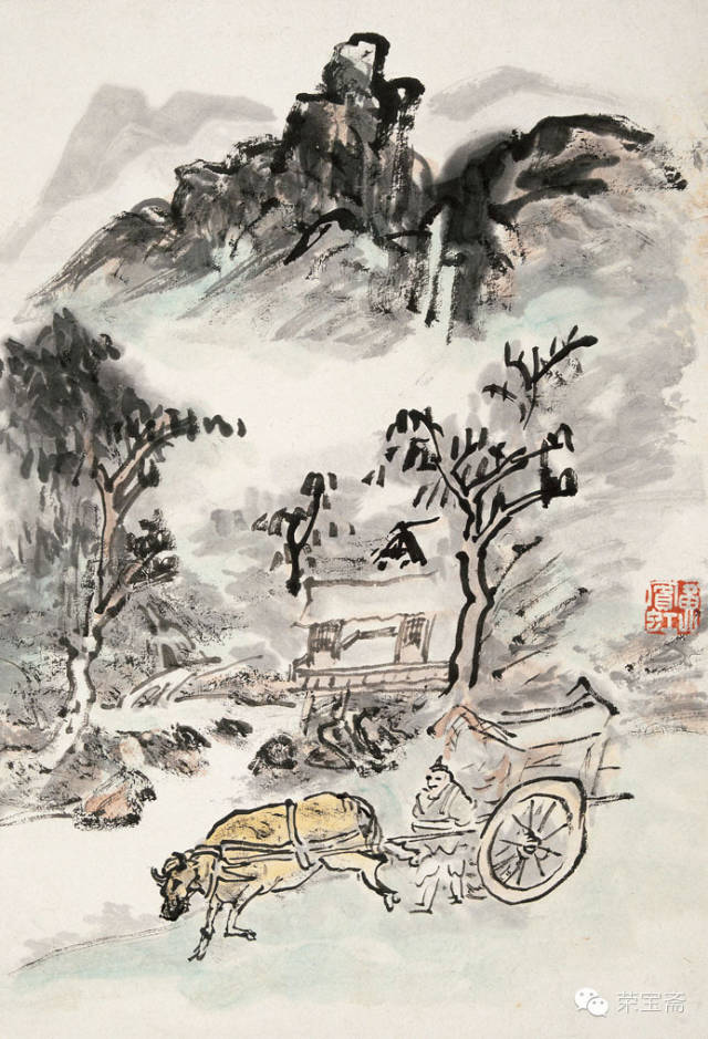 黄宾虹:我用积墨画画意在墨中求层次,有人以为墨黑一团,呜呼! 黄宾虹:我用积墨画画意在墨中求层次,有人以为墨黑一团,呜呼!