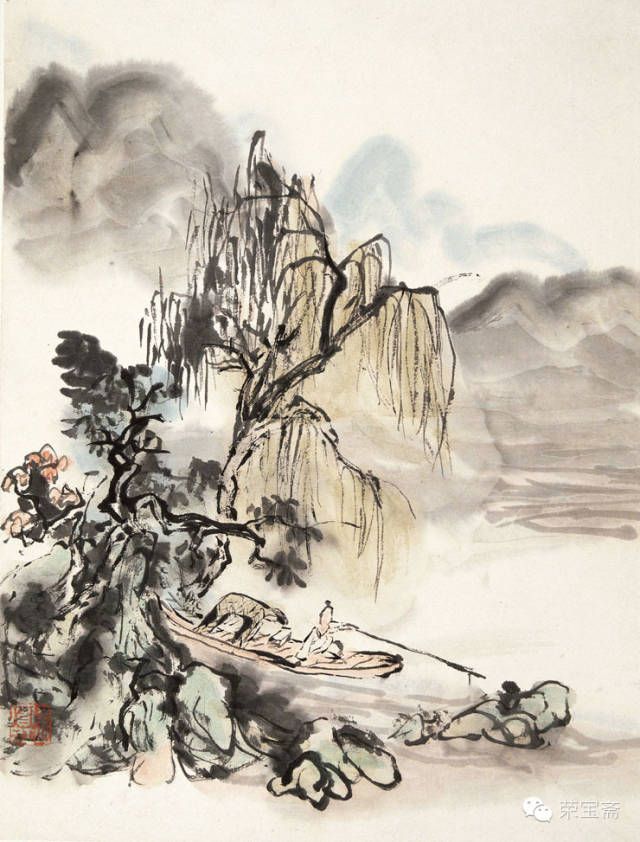 黄宾虹:我用积墨画画意在墨中求层次,有人以为墨黑一团,呜呼! 黄宾虹:我用积墨画画意在墨中求层次,有人以为墨黑一团,呜呼!