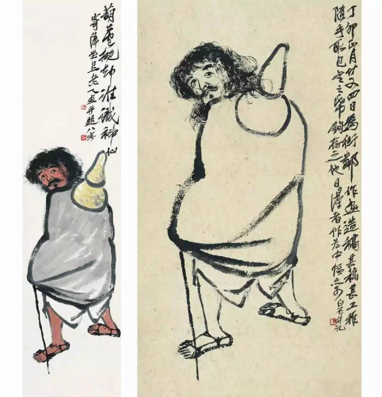 罕见齐白石画稿,原来大师是这样炼成的! 罕见齐白石画稿,原来大师是这样炼成的!