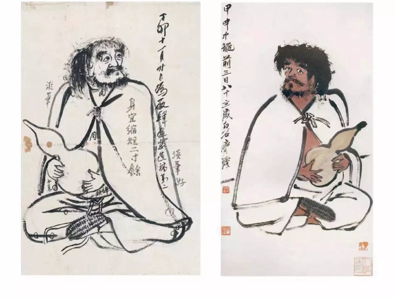 罕见齐白石画稿,原来大师是这样炼成的! 罕见齐白石画稿,原来大师是这样炼成的!