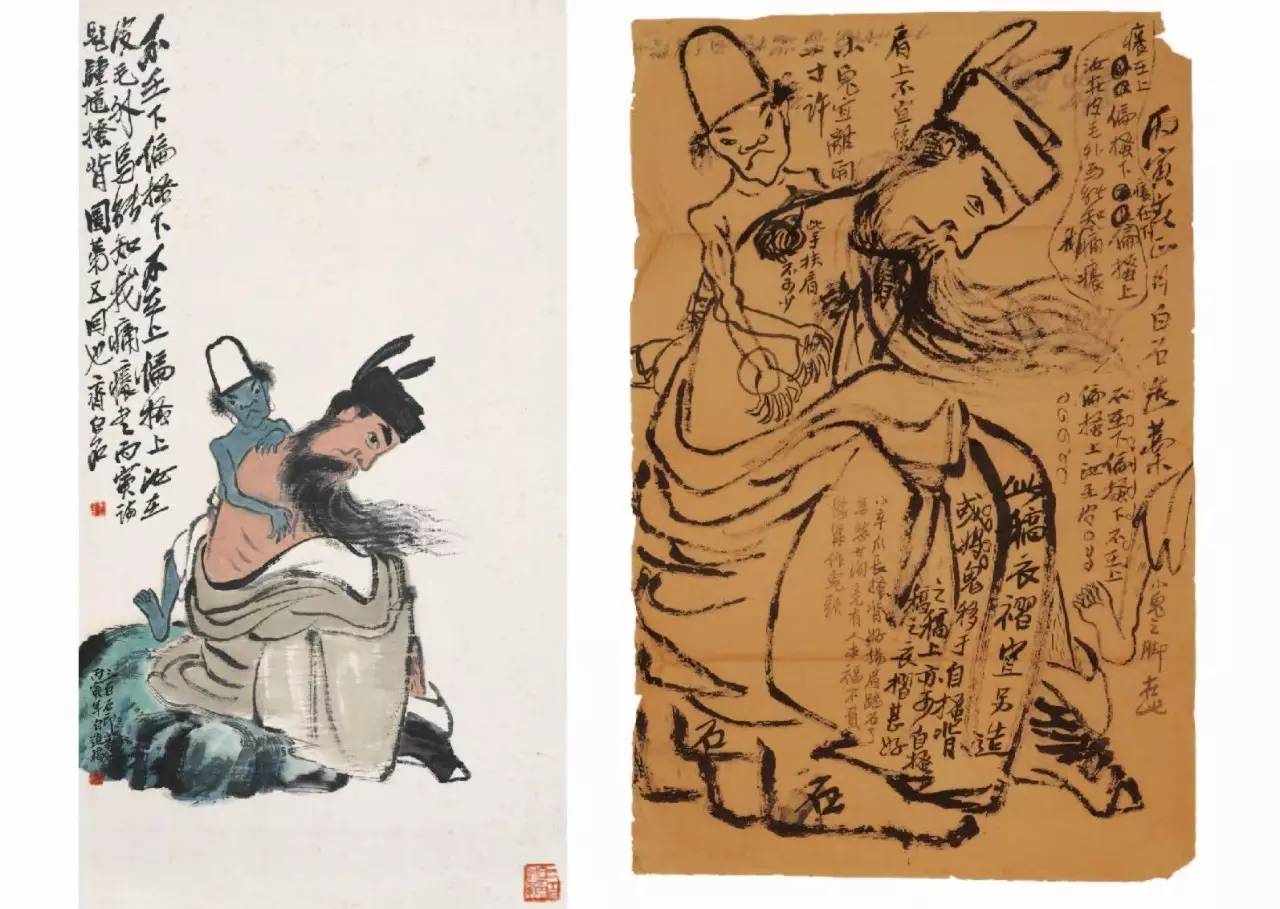 罕见齐白石画稿,原来大师是这样炼成的! 罕见齐白石画稿,原来大师是这样炼成的!