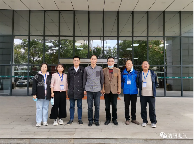 内蒙古电网乌海市供电局专家考察清研电气