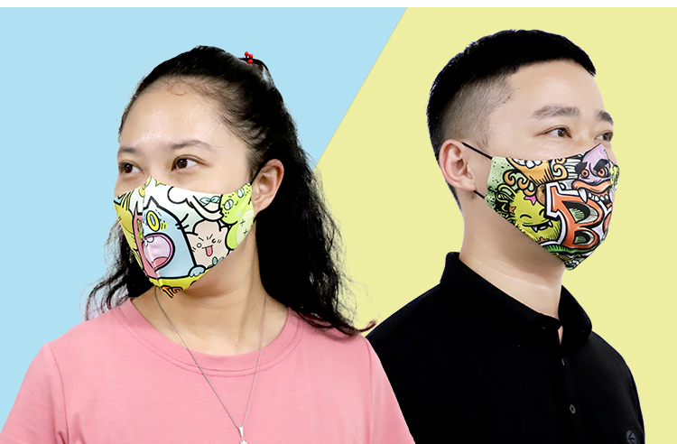 3D face mask 3D face mask