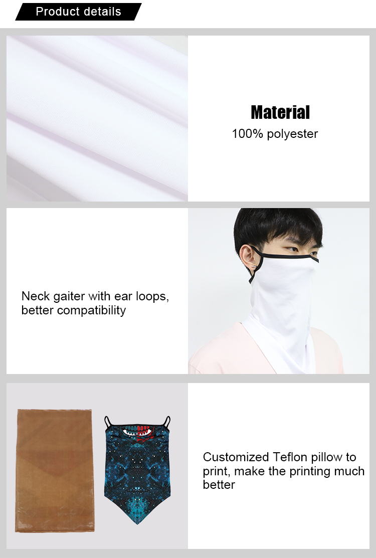 Gaiter Mask for Sublimation Gaiter Mask for Sublimation