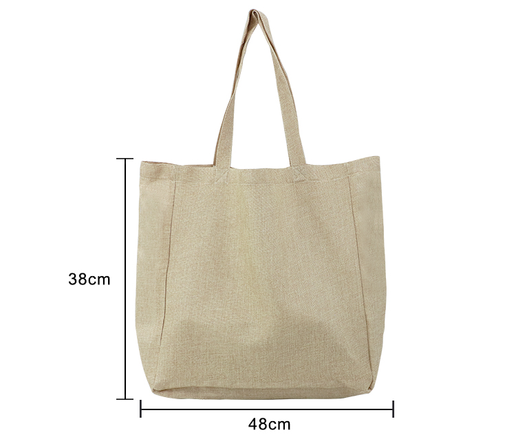 size for burlap tote size for burlap tote