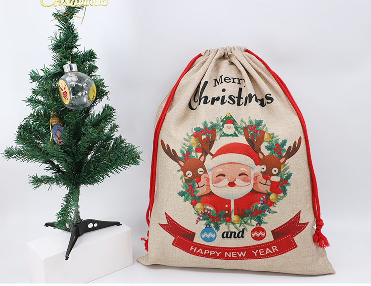 printed burlap sack printed burlap sack