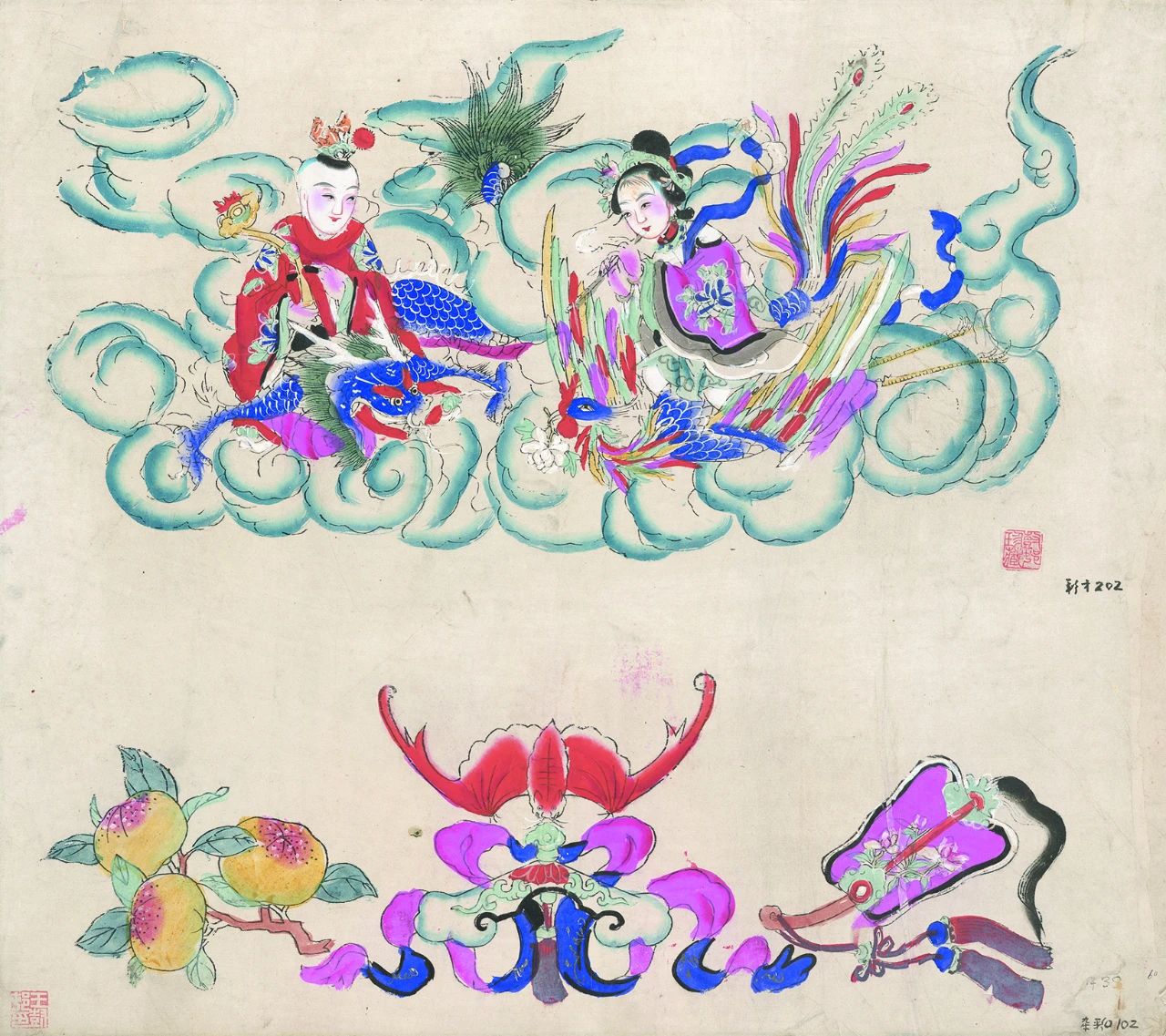 南桃北柳年画:一部民间生活百科全书 南桃北柳年画:一部民间生活百科全书