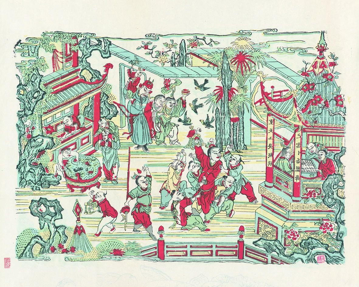南桃北柳年画:一部民间生活百科全书 南桃北柳年画:一部民间生活百科全书
