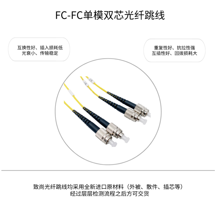 FC-FC单模双芯