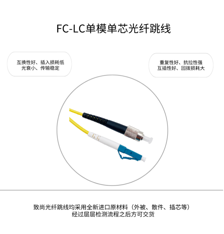 FC-LC单模单芯