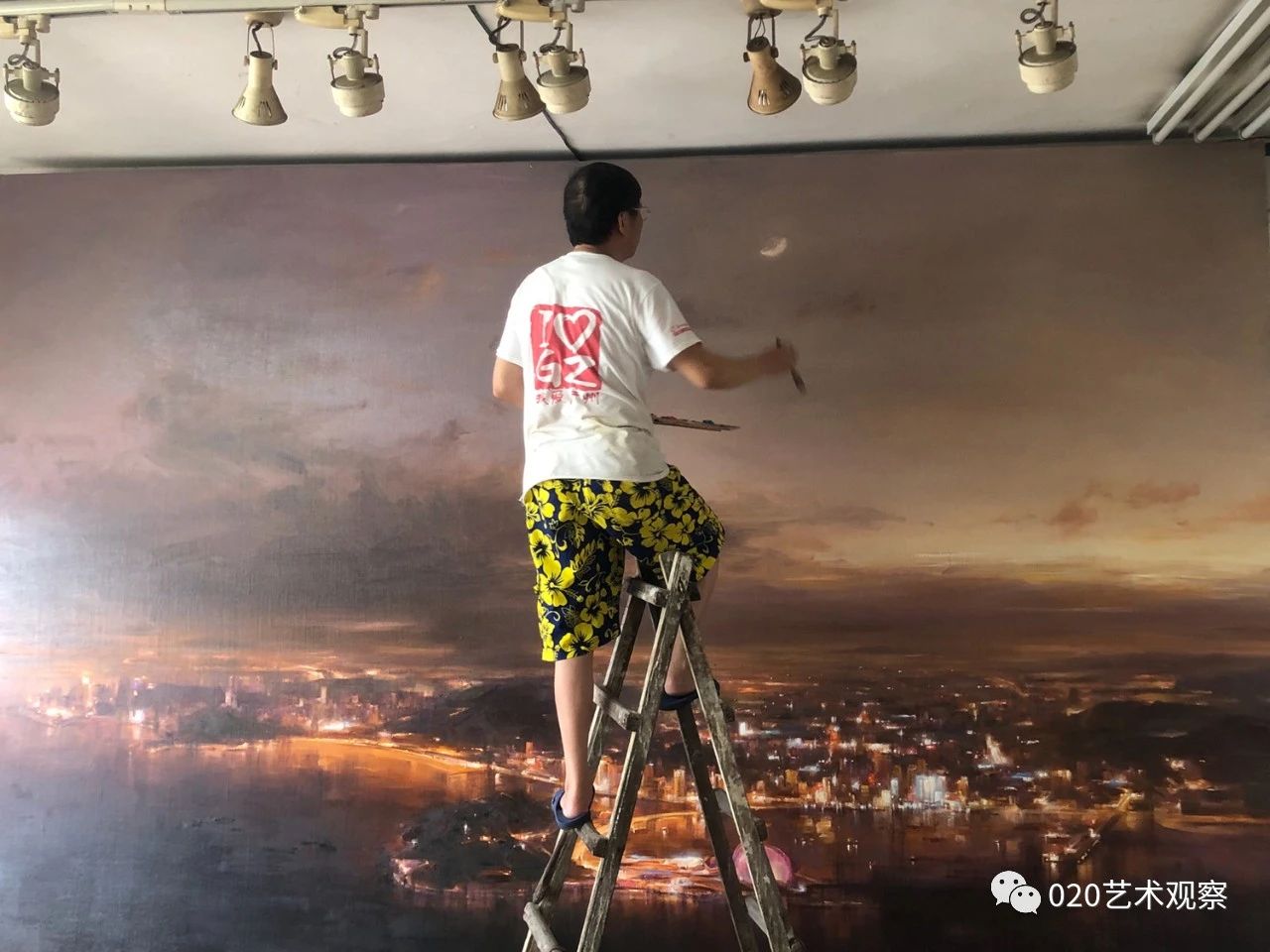 冯少协完成《深圳特区》《珠海特区》《汕头特区》三巨幅油画 冯少协完成《深圳特区》《珠海特区》《汕头特区》三巨幅油画
