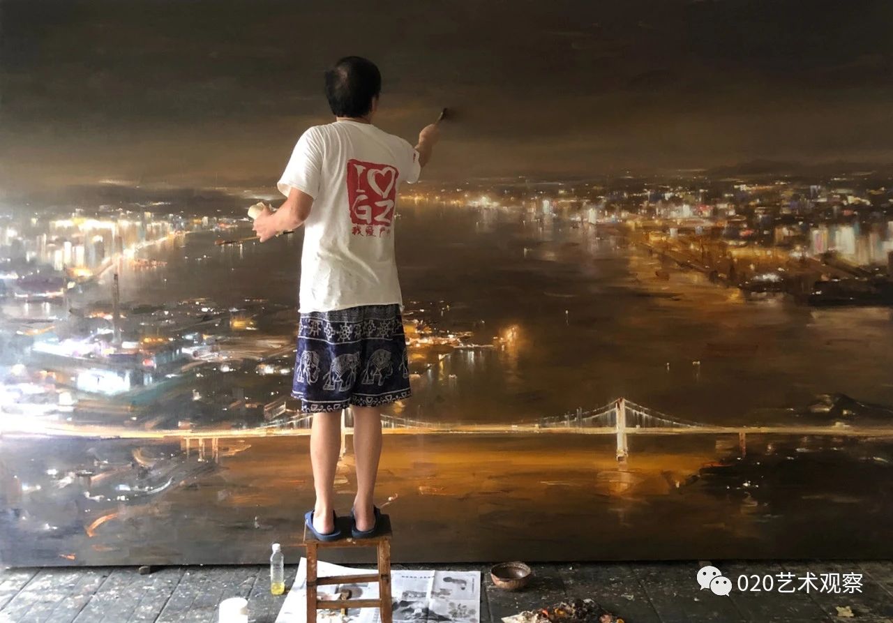 冯少协完成《深圳特区》《珠海特区》《汕头特区》三巨幅油画 冯少协完成《深圳特区》《珠海特区》《汕头特区》三巨幅油画