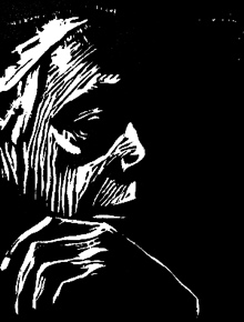 深刻、缓慢的刀刻 精致的版画 深刻、缓慢的刀刻 精致的版画