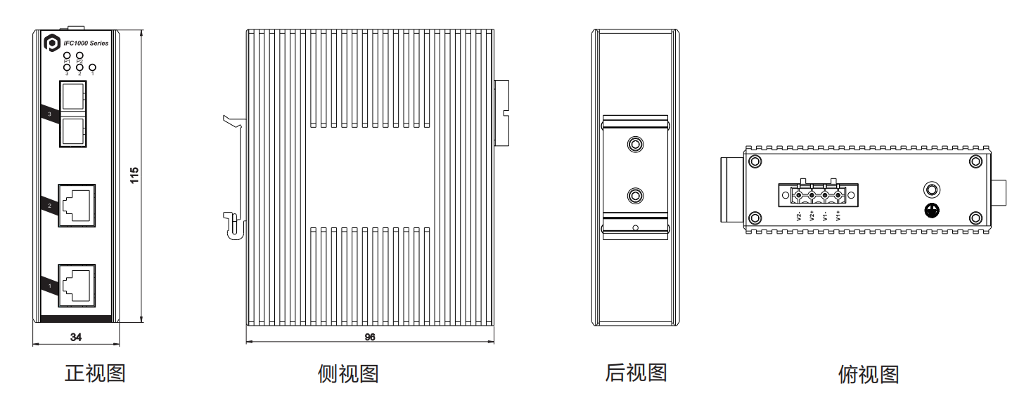 IFC1000-503G卡轨系列