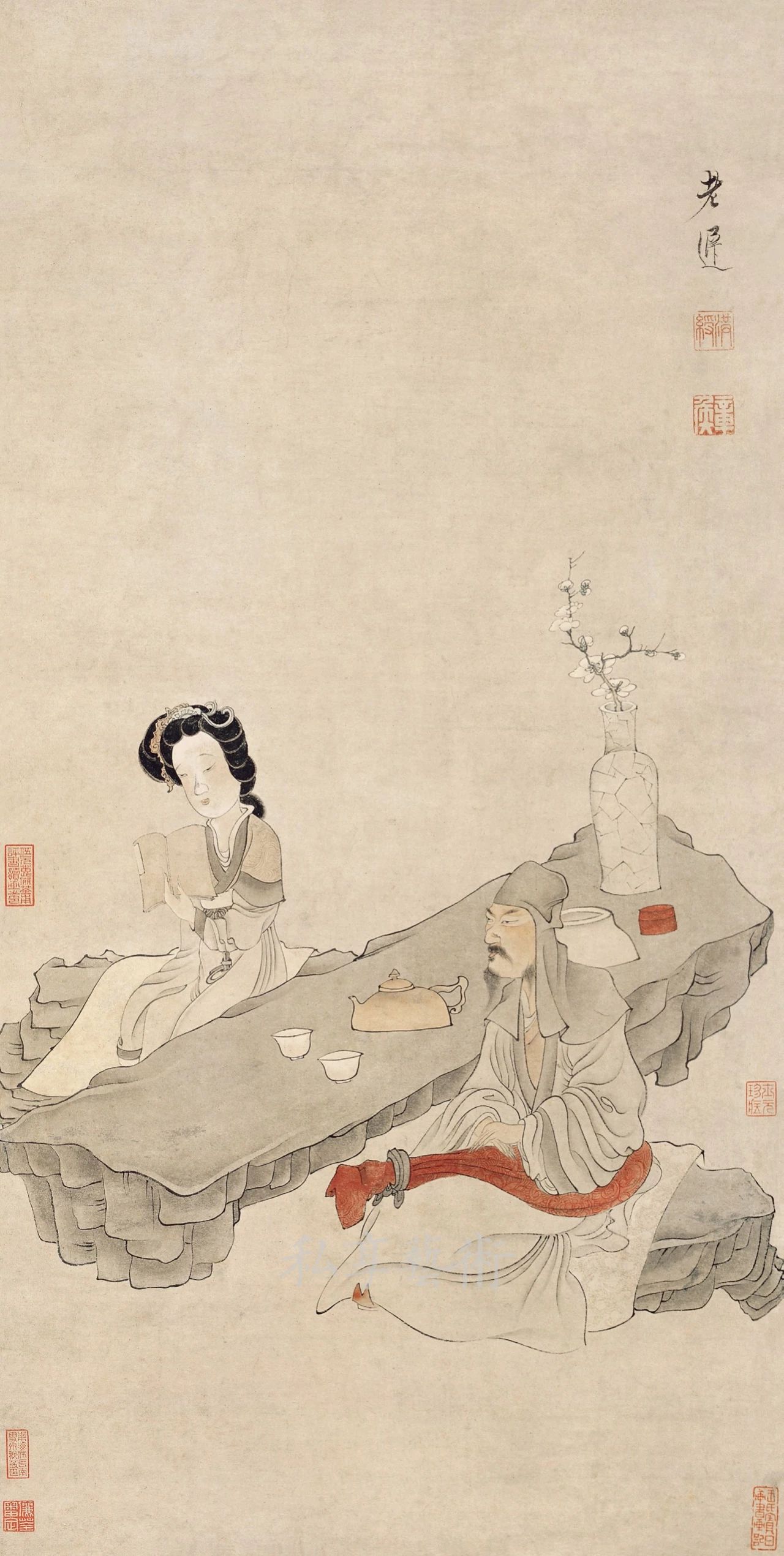 陈洪绶:生命清供 陈洪绶:生命清供