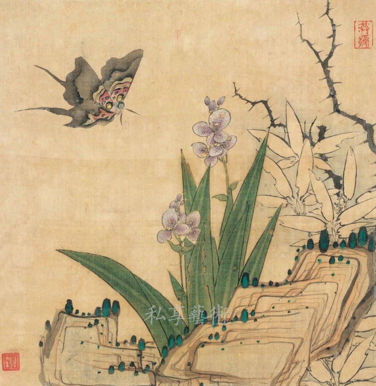 陈洪绶:生命清供 陈洪绶:生命清供