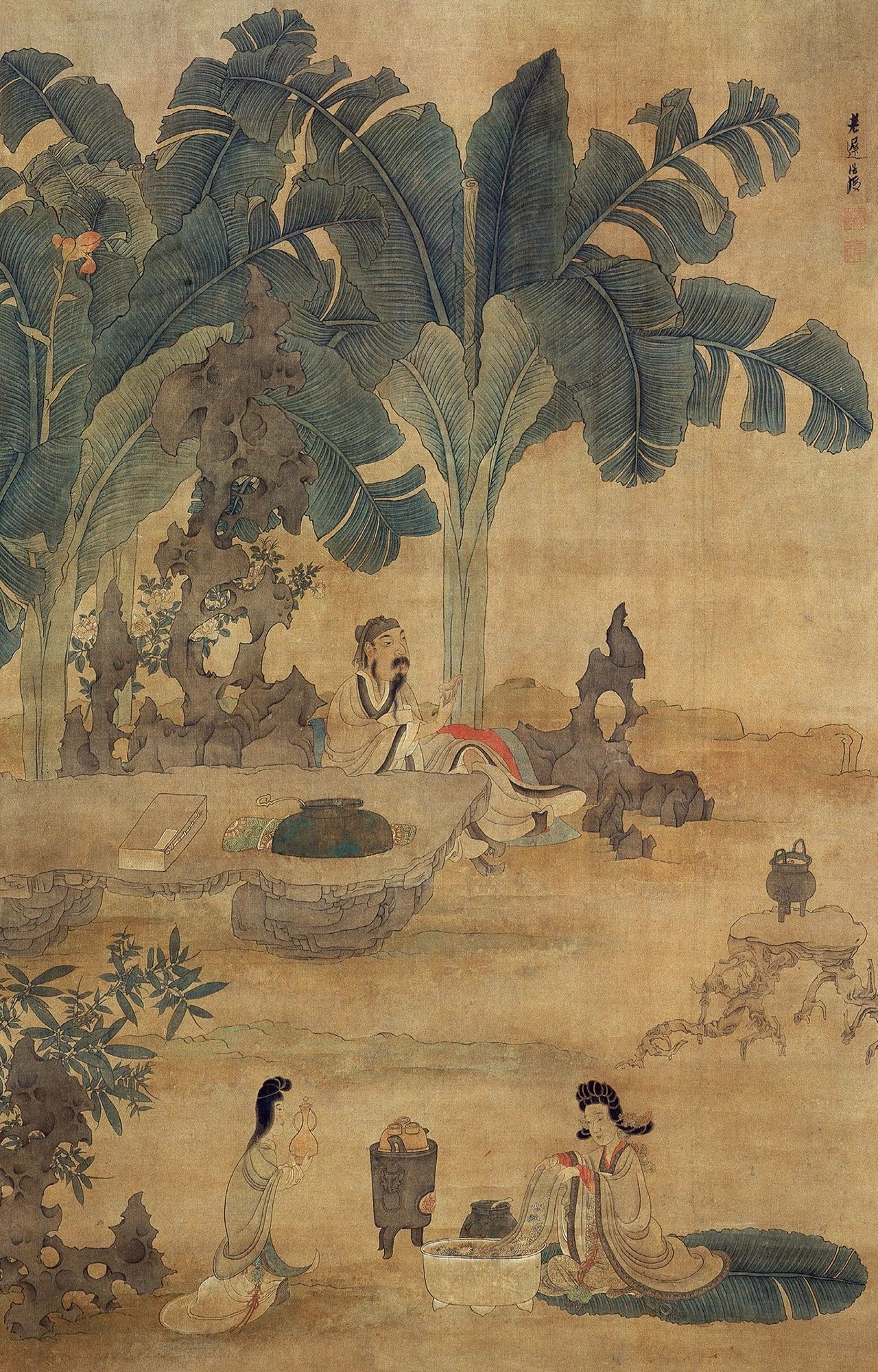 陈洪绶:生命清供 陈洪绶:生命清供