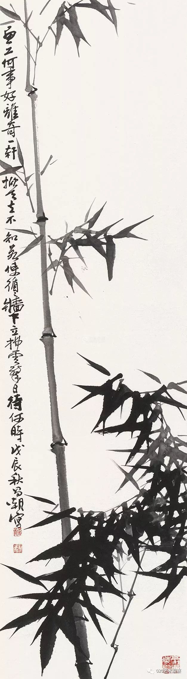 郭沫若:刘昌潮如此写竹,真是当代郑板桥! 郭沫若:刘昌潮如此写竹,真是当代郑板桥!