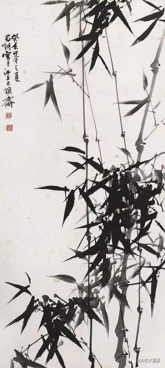 郭沫若:刘昌潮如此写竹,真是当代郑板桥! 郭沫若:刘昌潮如此写竹,真是当代郑板桥!