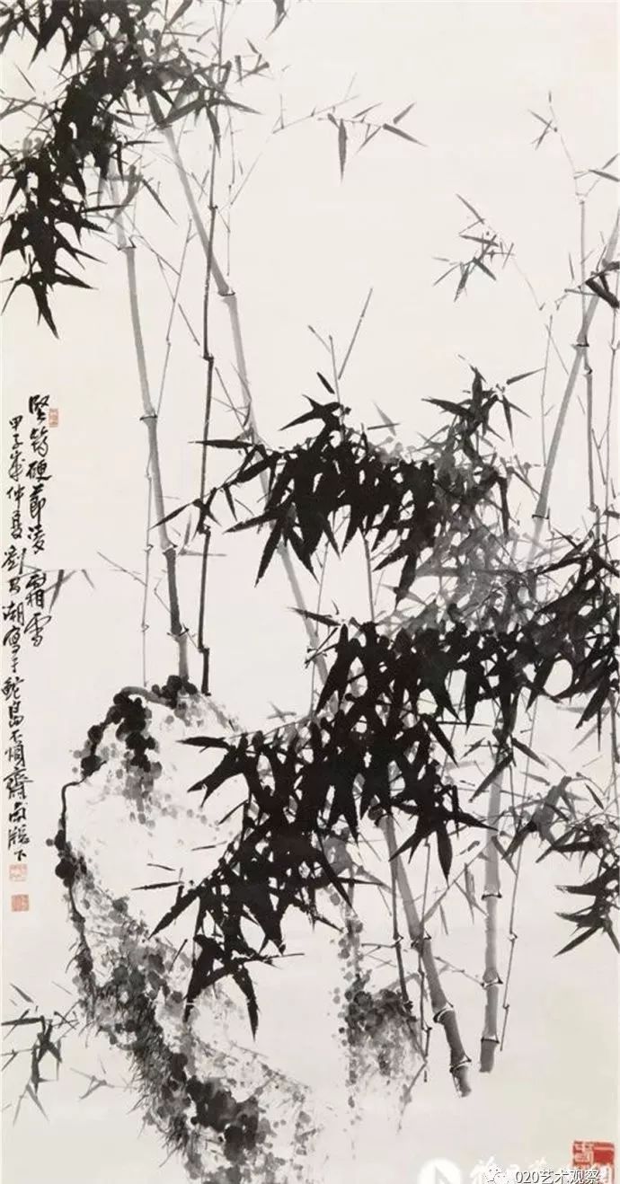 郭沫若:刘昌潮如此写竹,真是当代郑板桥! 郭沫若:刘昌潮如此写竹,真是当代郑板桥!