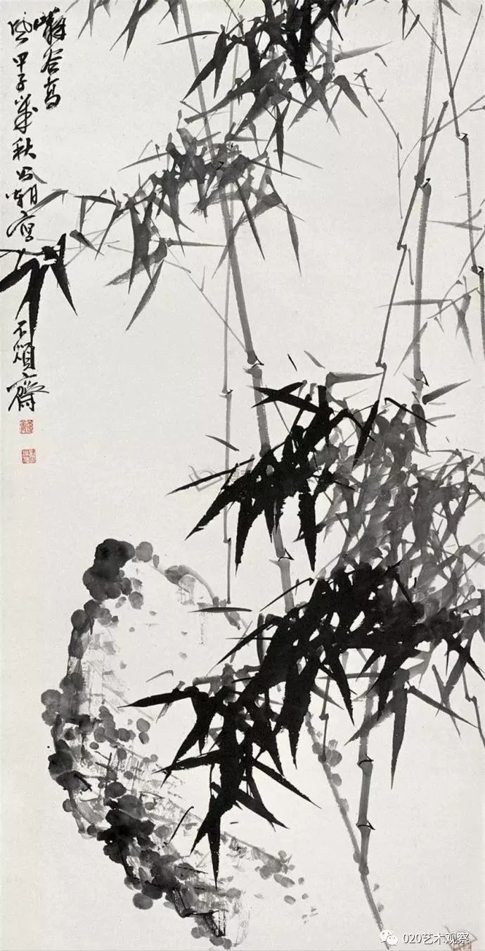 郭沫若:刘昌潮如此写竹,真是当代郑板桥! 郭沫若:刘昌潮如此写竹,真是当代郑板桥!