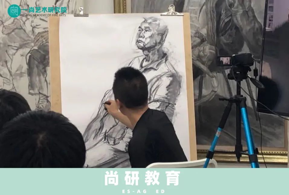 陈永忠老师素描示范直播回顾 陈永忠老师素描示范直播回顾