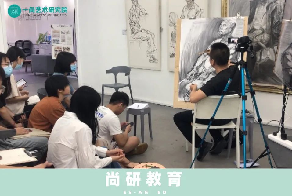 陈永忠老师素描示范直播回顾 陈永忠老师素描示范直播回顾