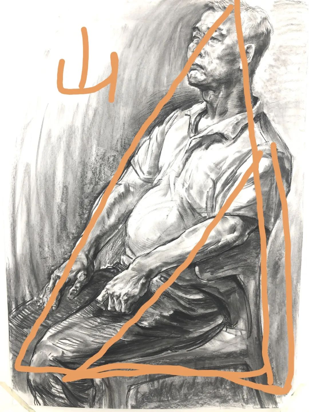陈永忠老师素描示范直播回顾 陈永忠老师素描示范直播回顾