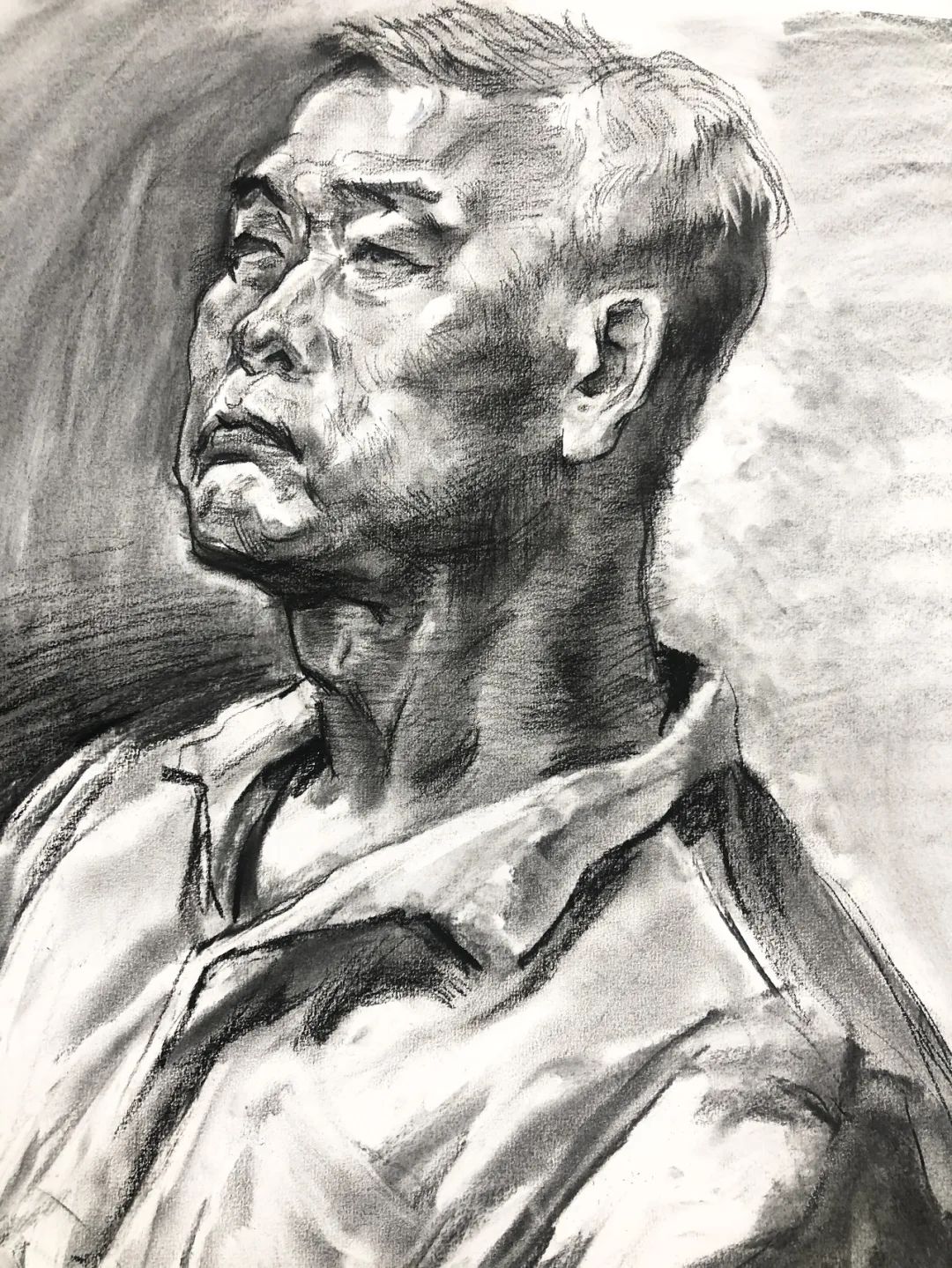 陈永忠老师素描示范直播回顾 陈永忠老师素描示范直播回顾