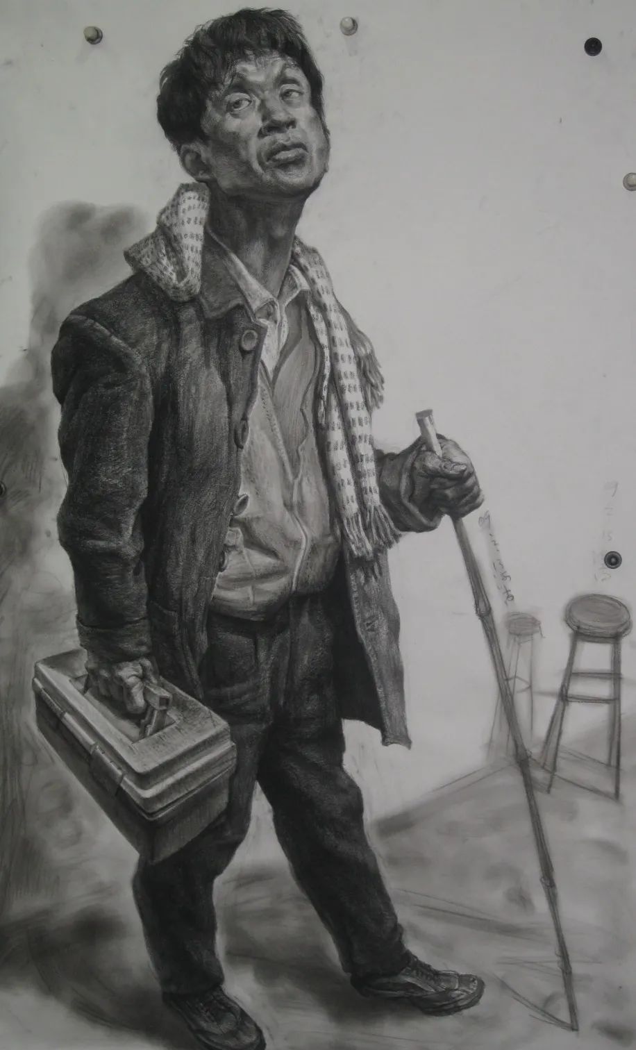 陈永忠老师素描示范直播回顾 陈永忠老师素描示范直播回顾