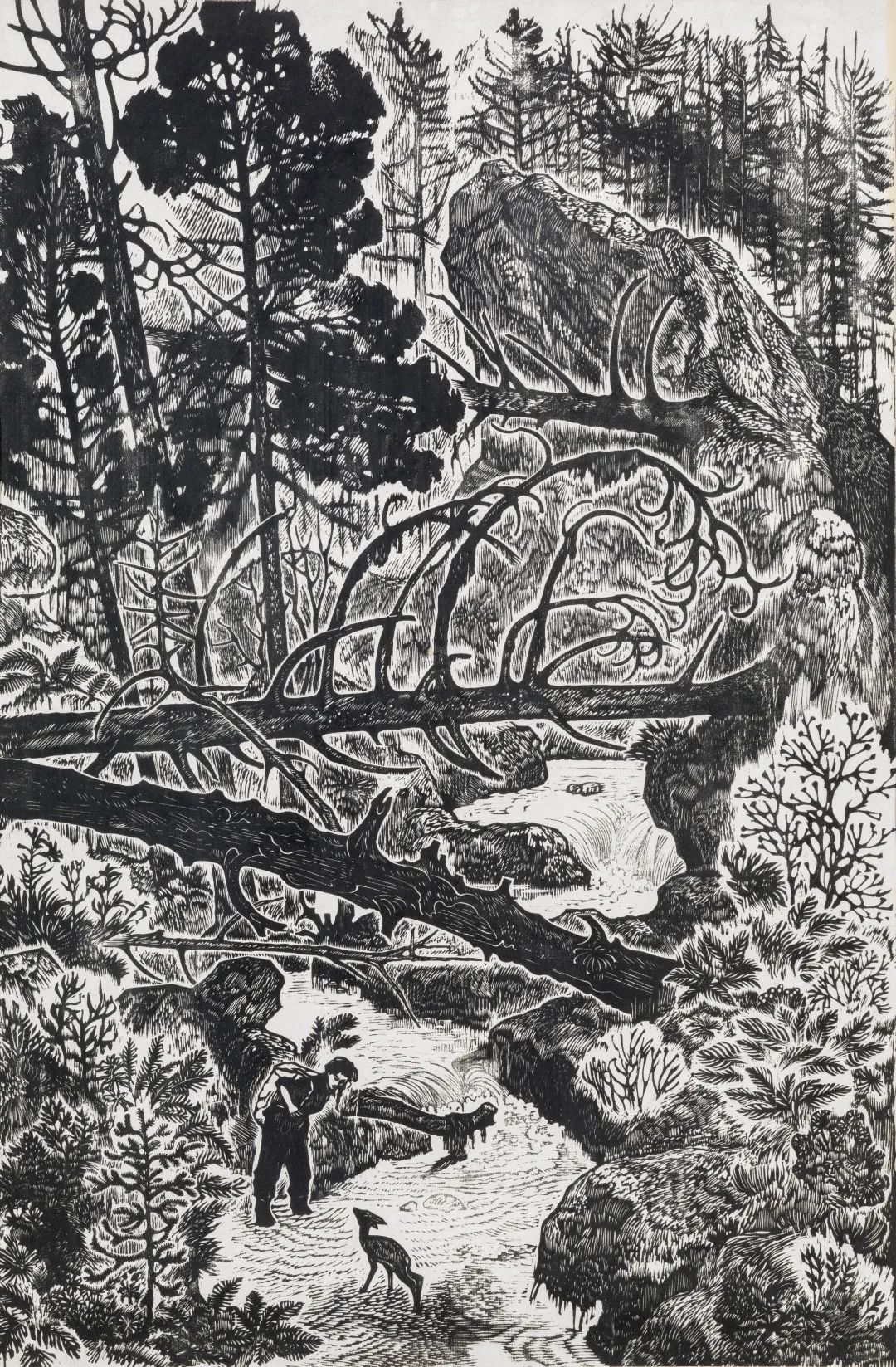 木刻八十年,200件作品解读黄永玉的首个版画展 木刻八十年,200件作品解读黄永玉的首个版画展
